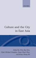 Cover: Culture and the City in East Asia - Clarendon Press