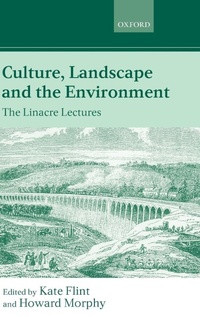 Enlarge image Cover: Culture, Landscape, and the Environment - Oxford University Press