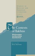 Cover: The Contexts of Bakhtin - Harwood Academic (Performing Arts)