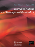 Abbildung von: Journal of Autism and Developmental Disorders - Springer
