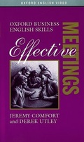 Cover: Effective Meetings: VHS PAL - Oxford University Press