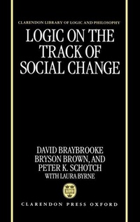 Enlarge image Cover: Logic on the Track of Social Change - Clarendon Press
