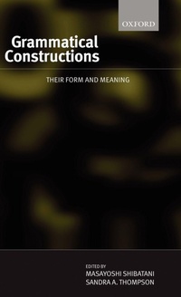 Enlarge image Cover: Grammatical Constructions - Oxford University Press