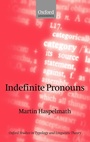 Cover: Indefinite Pronouns - Clarendon Press