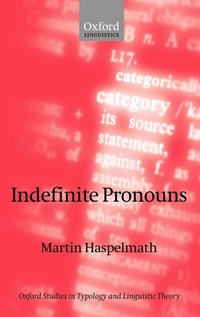 Enlarge image Cover: Indefinite Pronouns - Clarendon Press