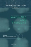 Cover: Machines and Thought - Clarendon Press