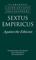 Cover: Sextus Empiricus: Against the Ethicists - Oxford University Press
