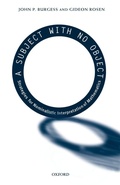 Cover: A Subject With No Object - Oxford University Press