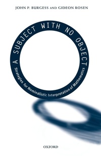 Enlarge image Cover: A Subject With No Object - Oxford University Press