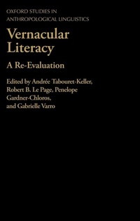 Enlarge image Cover: Vernacular Literacy - Clarendon Press