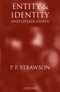 Cover: Entity and Identity - Clarendon Press