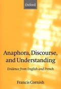 Cover: Anaphora, Discourse, and Understanding - Clarendon Press