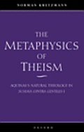 Cover: The Metaphysics of Theism - Clarendon Press