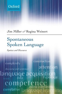 Abbildung von: Spontaneous Spoken Language - Oxford University Press