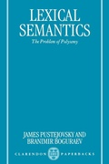 Cover: Lexical Semantics - Oxford University Press