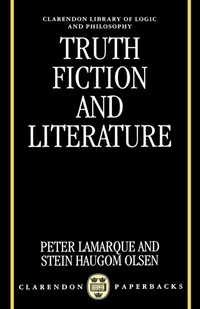 Enlarge image Cover: Truth, Fiction, and Literature - Clarendon Press