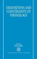 Cover: Derivations and Constraints in Phonology - Clarendon Press