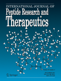 Cover: International Journal of Peptide Research and Therapeutics - Springer