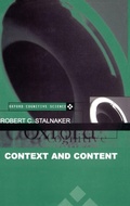Cover: Context and Content - Clarendon Press