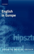 Cover: English in Europe - Oxford University Press