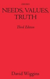 Abbildung von: Needs, Values, Truth - Oxford University Press