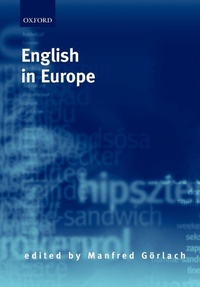 Enlarge image Cover: English in Europe - Oxford University Press