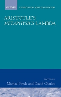 Enlarge image Cover: Aristotle's Metaphysics Lambda - Oxford University Press