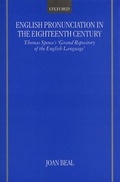 Cover: English Pronunciation in the Eighteenth Century - Oxford University Press