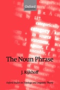 Cover: The Noun Phrase - Oxford University Press