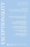 Cover: Students Who Are Exceptional and Writing Disabilities - Routledge