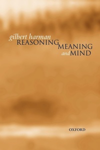 Enlarge image Cover: Reasoning, Meaning, and Mind - Oxford University Press