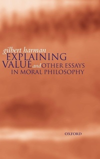 Enlarge image Cover: Explaining Value - Clarendon Press