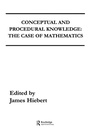Cover: Conceptual and Procedural Knowledge - Lawrence Erlbaum Associates Inc