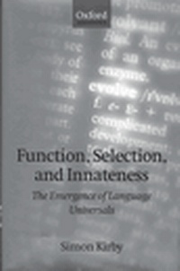 Enlarge image Cover: Function, Selection and Innateness - Oxford University Press