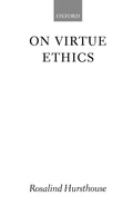 Cover: On Virtue Ethics - Oxford University Press