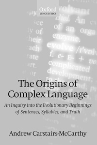 Abbildung von: The Origins of Complex Language - Oxford University Press