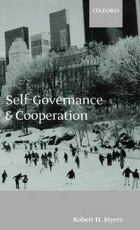 Enlarge image Cover: Self-Governance and Cooperation - Oxford University Press