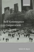 Cover: Self-Governance and Cooperation - Oxford University Press