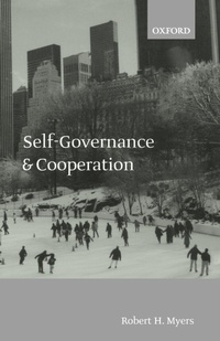 Enlarge image Cover: Self-Governance and Cooperation - Oxford University Press