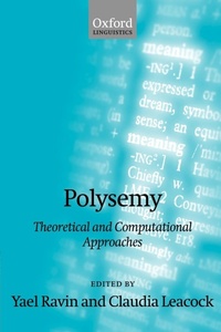 Abbildung von: Polysemy - Oxford University Press