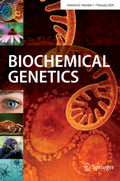 Abbildung von: Biochemical Genetics - Springer