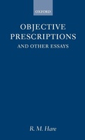 Cover: Objective Prescriptions - Oxford University Press