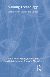 Enlarge image Cover: Valuing Technology - Routledge
