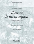 Cover: Il est ne le Divin Enfant: Set of Parts (2 Cello Parts, 1 of All Others, Organ Uses FS) - Oxford University Press Inc