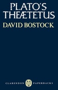 Cover: Plato's Theaetetus - Oxford University Press