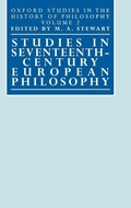 Cover: Studies in Seventeenth-Century European Philosophy - Oxford University Press
