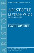 Cover: Metaphysics Books Z and H - Clarendon Press