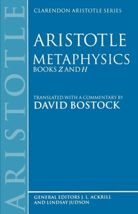 Enlarge image Cover: Metaphysics Books Z and H - Clarendon Press
