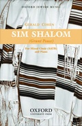 Cover: Sim Shalom (Grant Peace) - Oxford University Press Inc