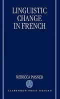 Cover: Linguistic Change in French - Oxford University Press